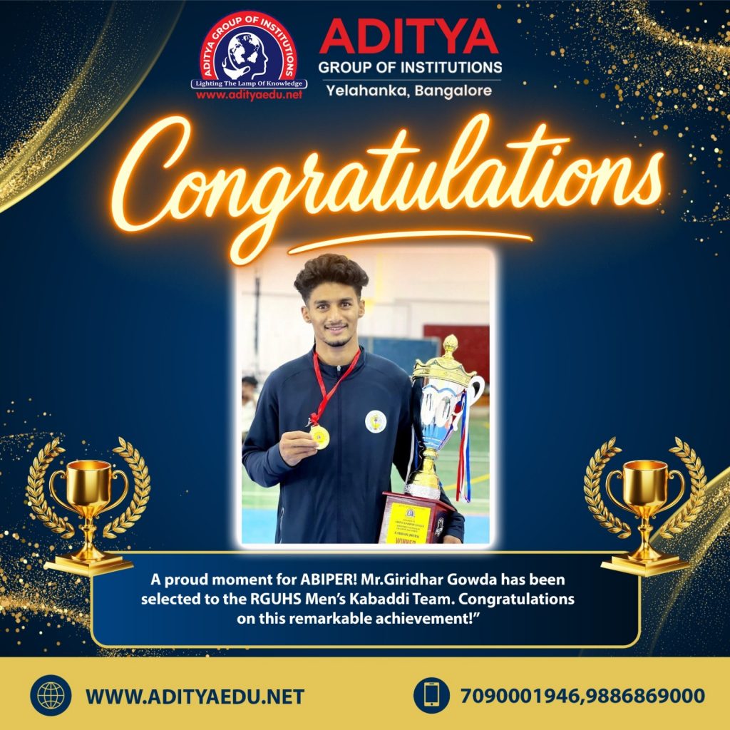 Aditya Team – Champions Congratulation