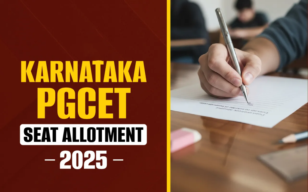 Karnataka PGCET 2025 MBA Round 1 Seat Allotment: Final Results Released